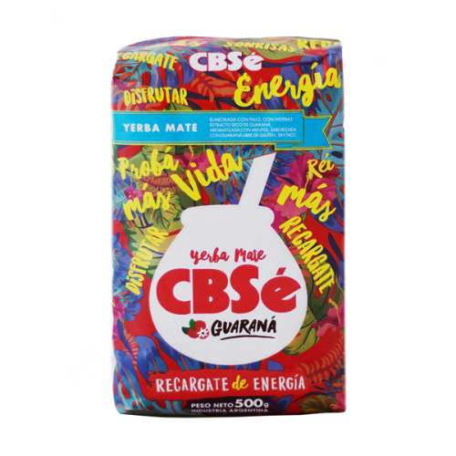Yerba Mate CBSe Energia Guarana 500g
