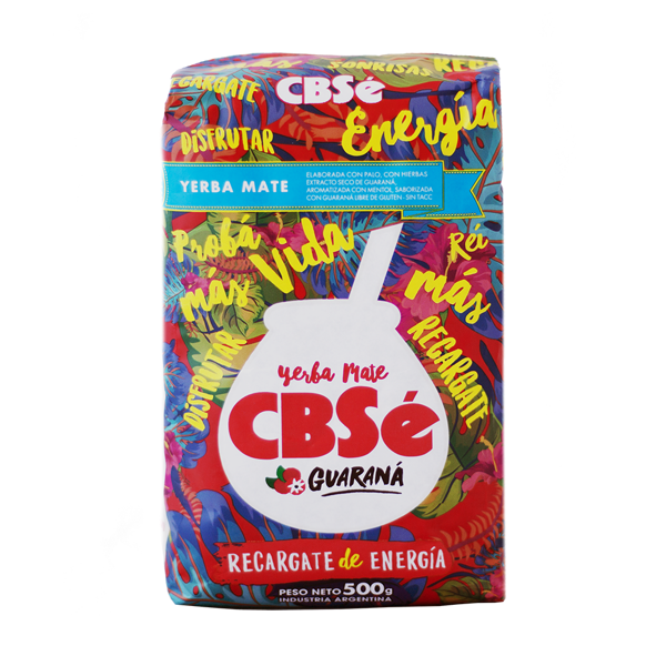 Yerba Mate CBSe Energia Guarana 500g