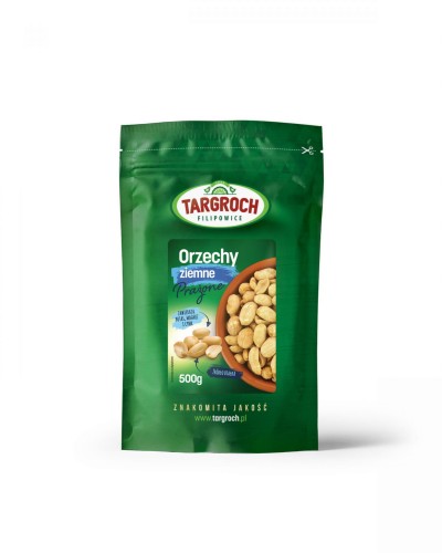 Orzeszki ziemne (arachidowe) prażone bez soli 500g Targroch