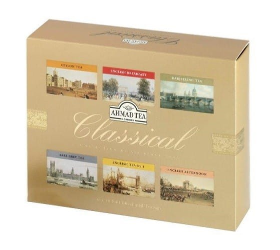 Kolekcja 6 klasycznych herbat czarnych (Clasical Tea Collection) 60x2g AMHAD