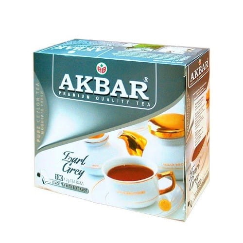 Herbata czarna Earl Grey 100x2g AKBAR
