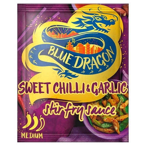 Sos do smażenia Sweet Chilli&Garlic stir-fry 120g Blue Dragon