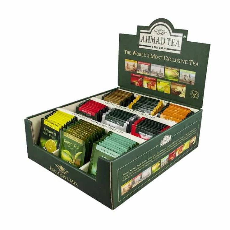 Skrzynka herbaciana Exclusive Mix - 90x2g AHMAD