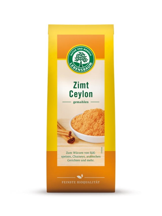 Cynamon cejloński mielony BIO 50g Lebensbaum