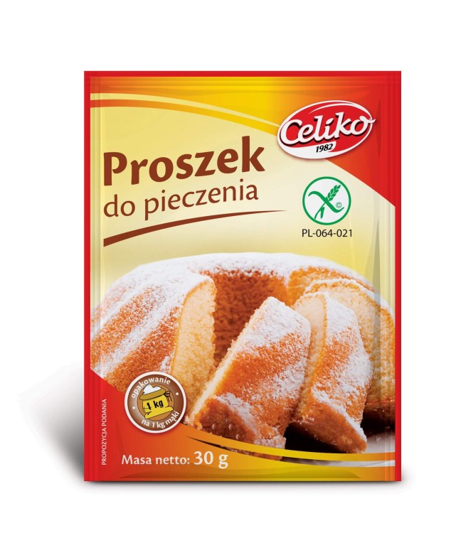 Proszek do pieczenia bezglutenowy 30g Celiko