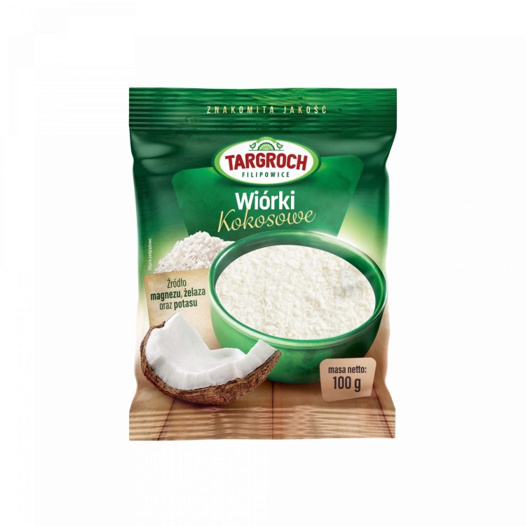 Wiórki kokosowe 100g Targroch