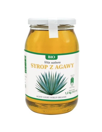 Syrop z Agawy jasny BIO 1,2kg Vita Natura