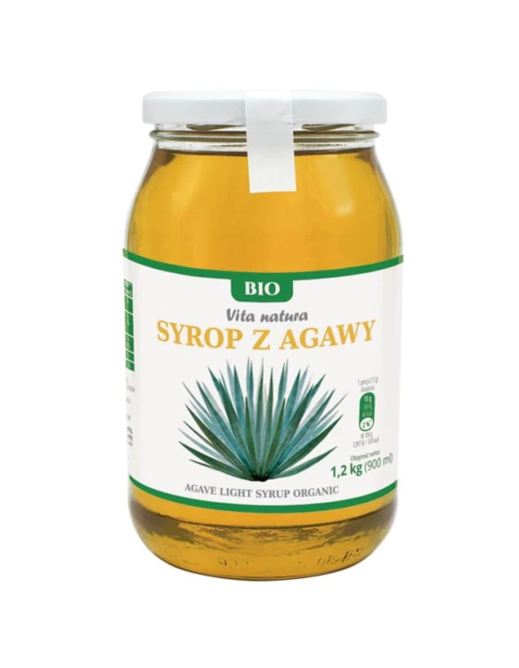 Syrop z Agawy jasny BIO 1,2kg Vita Natura