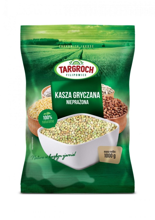 Kasza gryczana niepalona 1kg Targroch