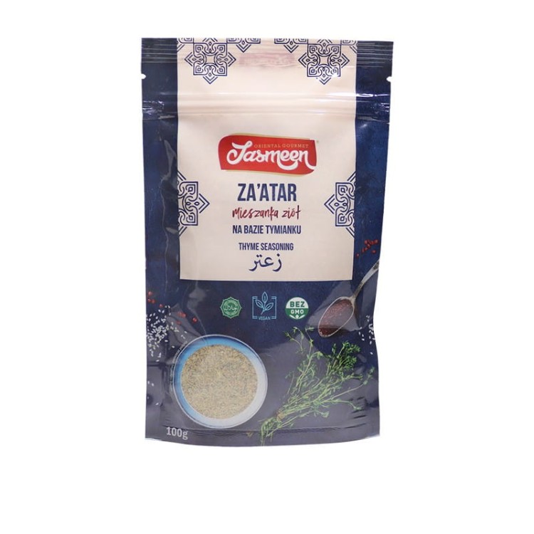 Zatar (ZA'ATAR) - Mix z tymiankiem i sezamem 100g Jasmeen