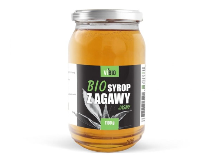 Syrop z Agawy jasny BIO 1,1kg VIVIO