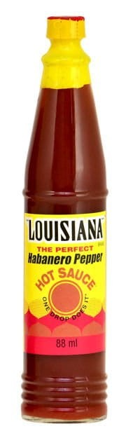 Sos Louisiana Habanero Pepper Hot Sauce 88ml Southeastern Mills