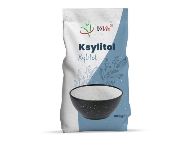 Cukier brzozowy - Ksylitol Fiński Danisco 500g VIVIO