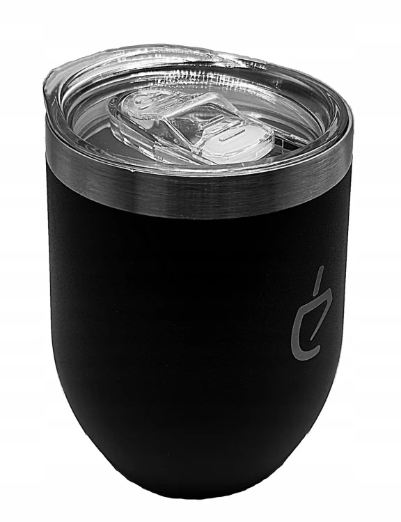 Matero stalowe TERMOLID Czarne Un-Mate 350ml