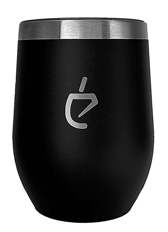 Matero stalowe TERMOLID Czarne Un-Mate 350ml