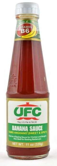 Sos bananowy słodko-ostry - ketchup bananowy 320g UFC