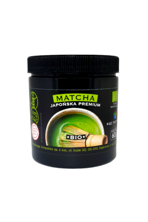 Herbata zielona Matcha japońska BIO 60g Pięć Przemian