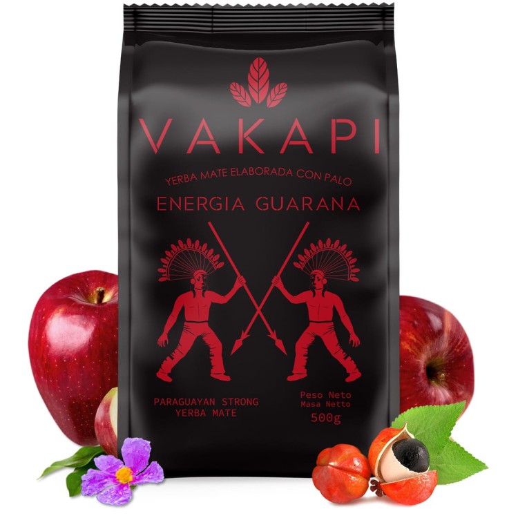 Yerba Mate Vakapi Energia Guarana 500g