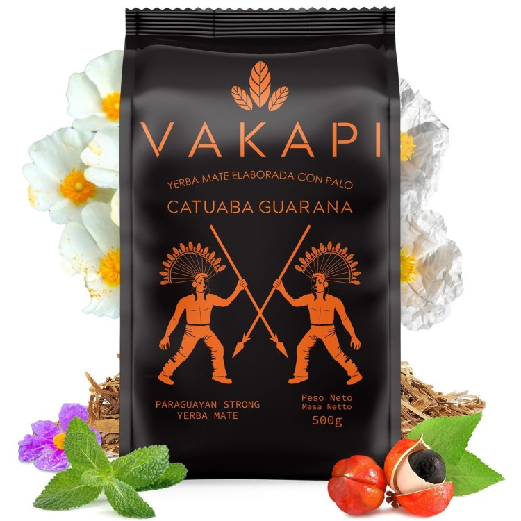 Yerba Mate Vakapi Catuava Guarana 500g
