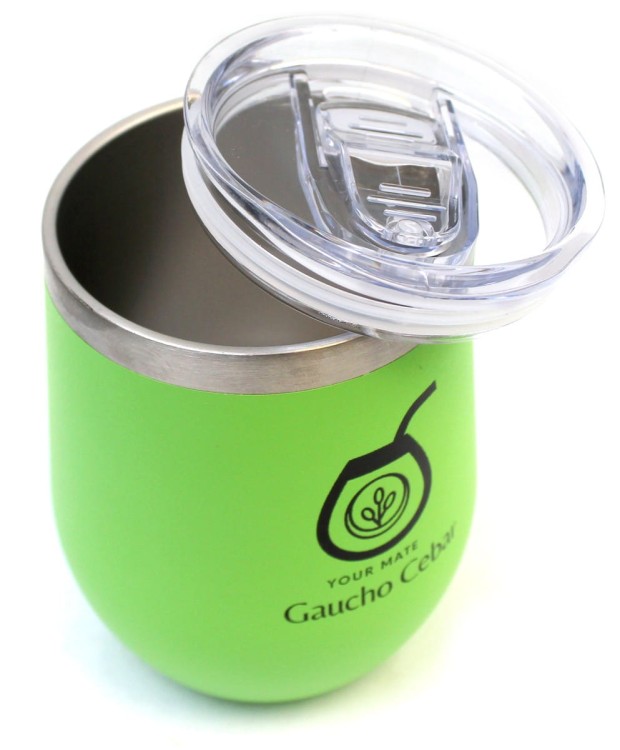Matero stalowe TermoLid Verde (zielone) 350 ml