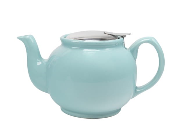 Dzbanek porcelanowy z zaparzaczem - niebieski 1125ml 233-4014