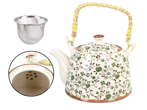 Dzbanek ceramiczny z zaparzaczem 900ml 418-5102