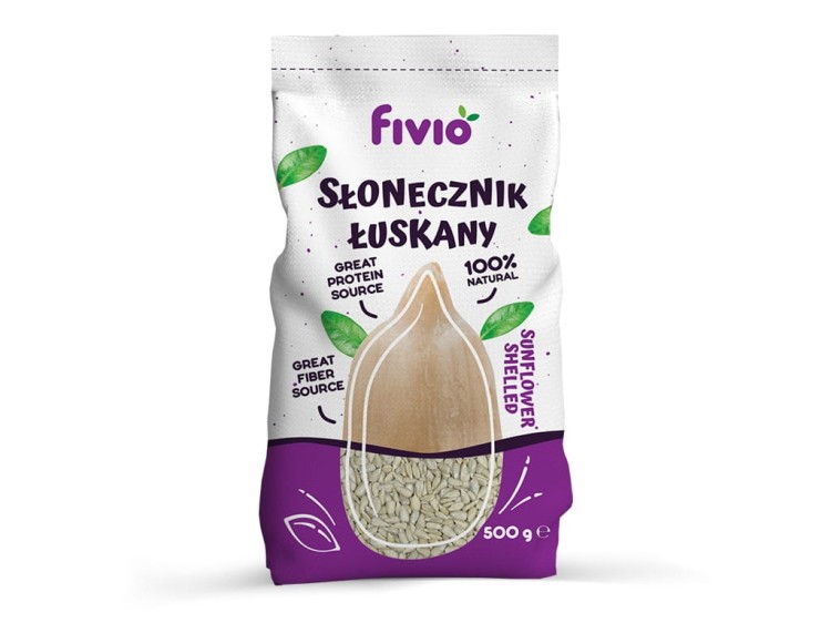 Słonecznik łuskany 500g FIVIO