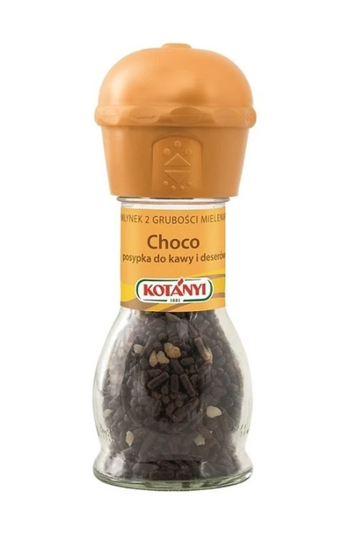Choco - przyprawa do kawy i deserów w młynku 62g Kotanyi