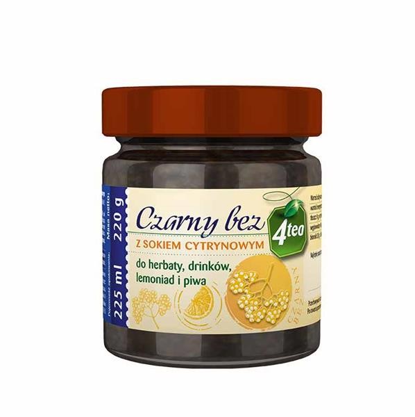 Czarny bez z sokiem cytrynowym 220g 4TEA