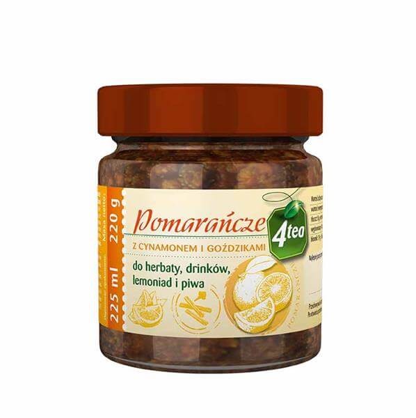 Pomarańcze z cynamonem i goździkami 4tea 220g 4TEA