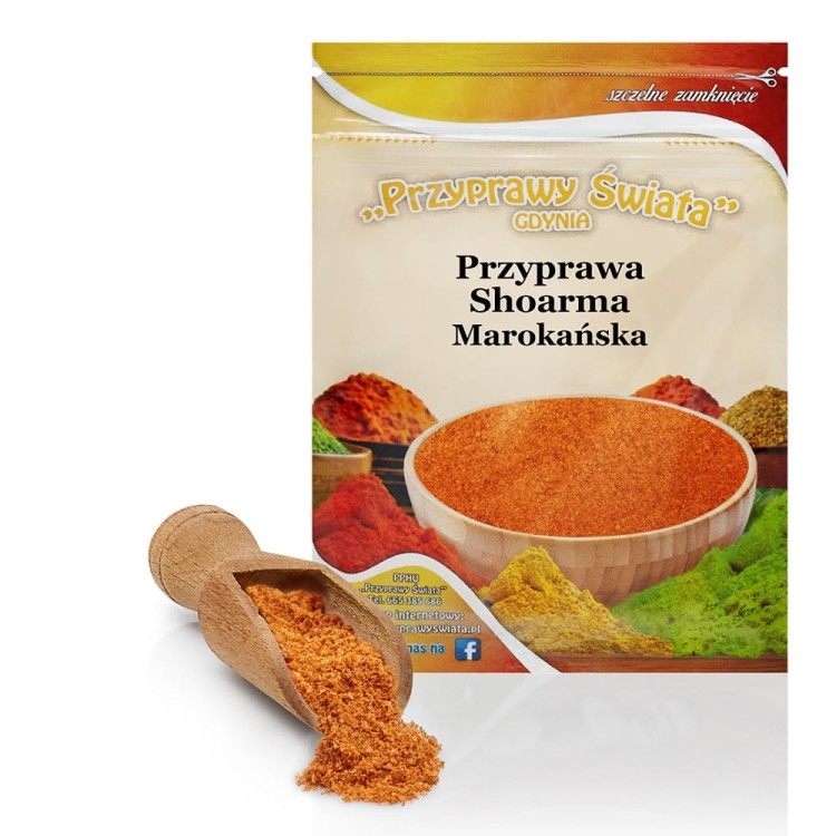 Przyprawa Shoarma Marokańska 30g Przyprawy Świata
