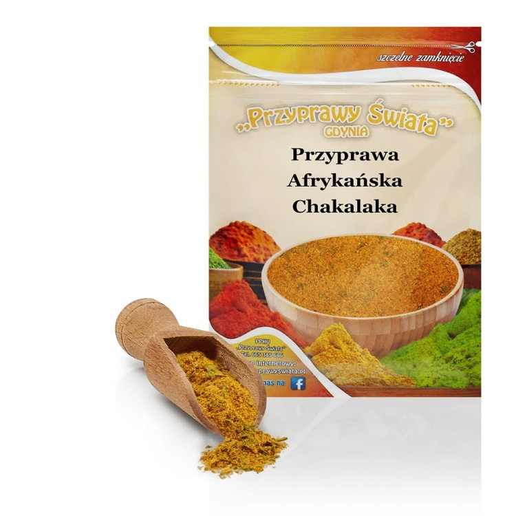Przyprawa Afrykańska Chakalala 25g Przyprawy Świata