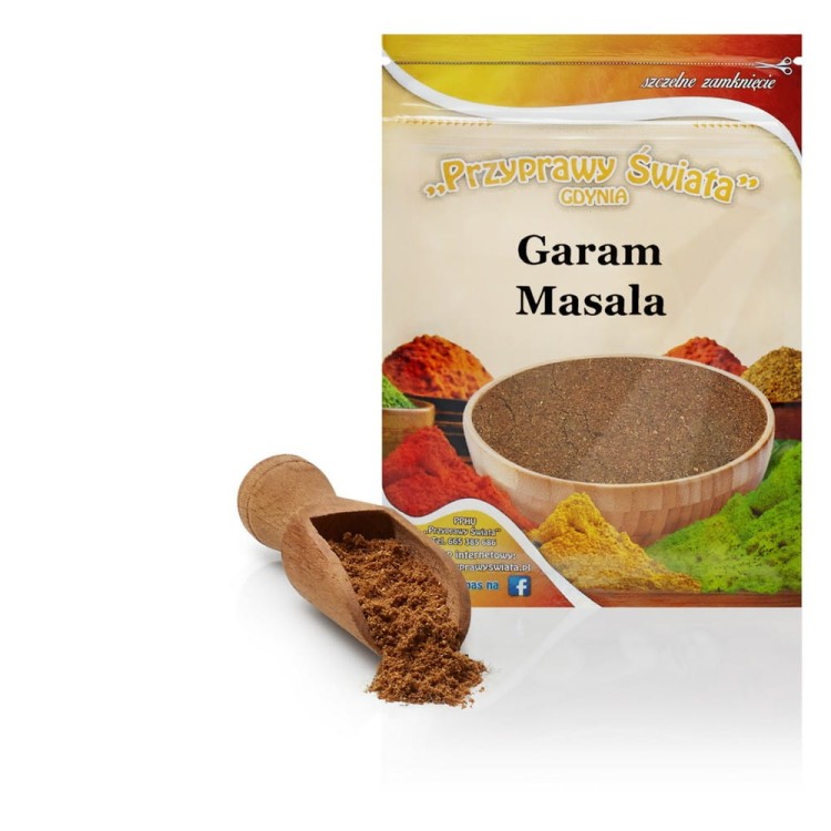 Przyprawa Garam Masala 20g Przyprawy Świata