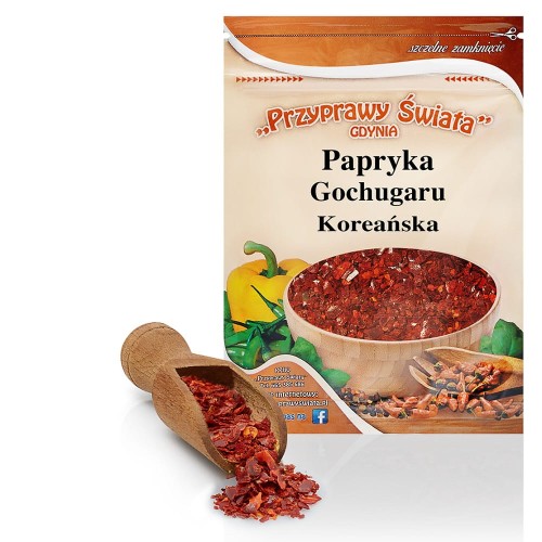 Papryka Gochugaru, ostra, grubo mielona 25g