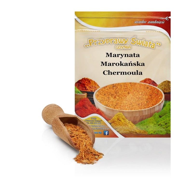 Chermoula - Marokańska marynata 30g Przyprawy Świata