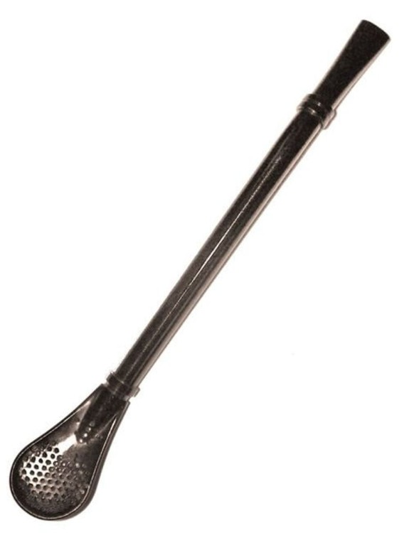 Bombilla La Mulata Al Promedio 15,5cm - czarna (black)