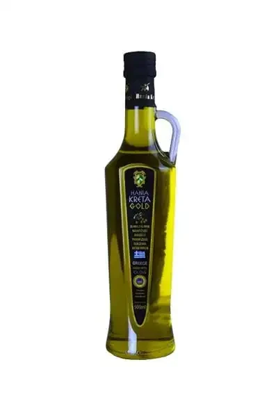 Grecka oliwa z oliwek extra virgin Chania Kreta Gold 500ml  - Chronione Oznaczenie Geograficzne