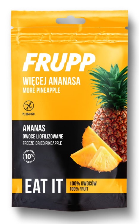 Liofilizowany ananas 15g FRUPP