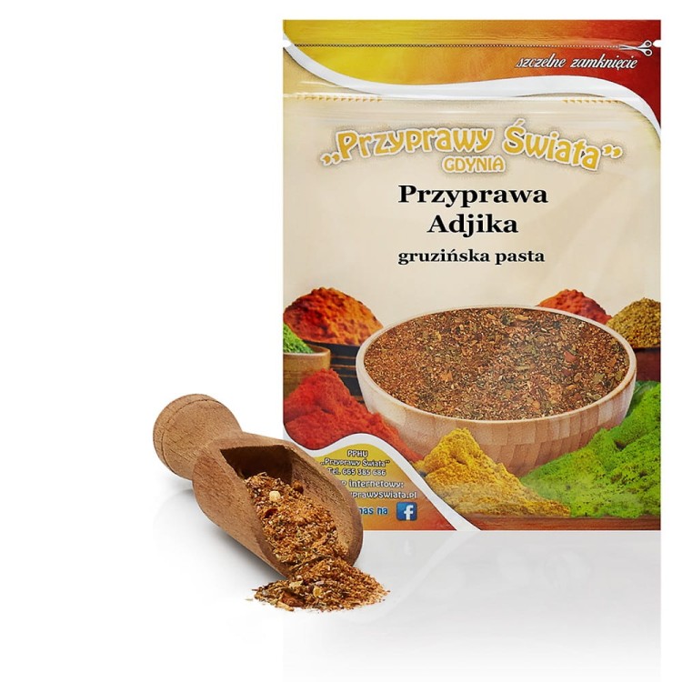 Przyprwa gruzińska Adjika (adżyka) 30g Przyprawy Świata
