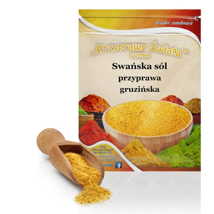 Gruzińska Sól Swańska 40g Przyprawy Świata