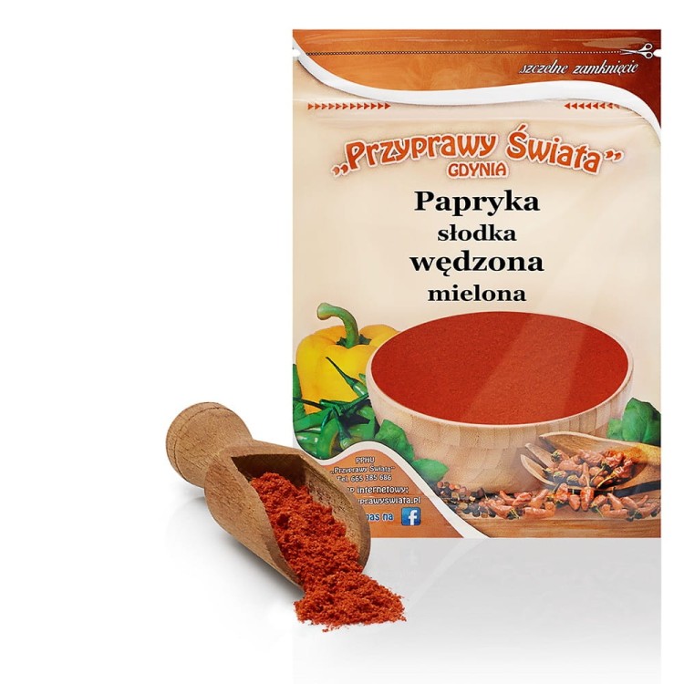 Papryka słodka wędzona 30g Przyprawy Świata