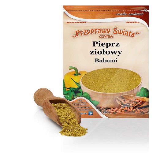 Pieprz ziołowy Babuni 30g Przyprawy Świata