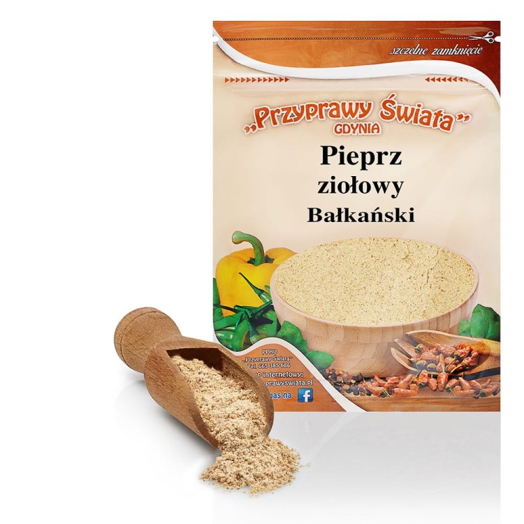 Pieprz ziołowy Bałkański 30g Przyprawy Świata