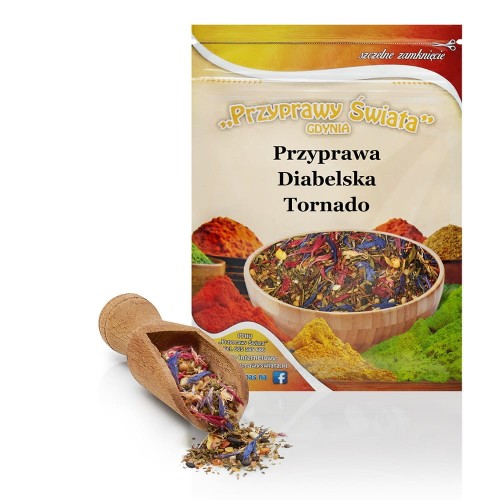 Przyprawa Diabelska Tornado 20g Przyprawy Świata