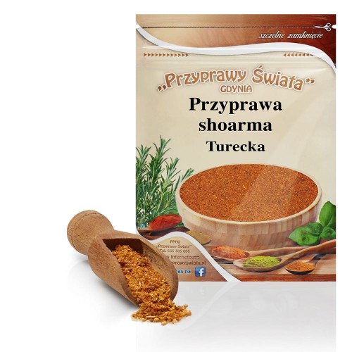 Przyprawa Shoarma Turecka 40g Przyprawy Świata