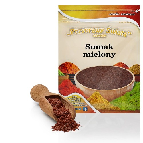 Sumak mielony 25g Przyprawy Świata