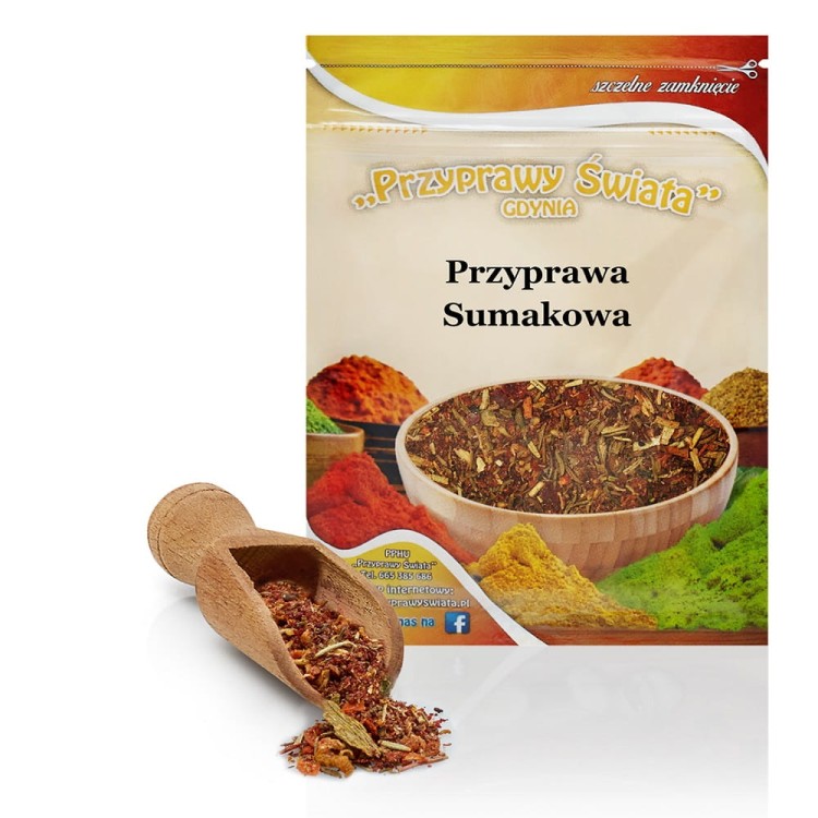 Przyprawa Sumakowa 30g Przyprawy Świata