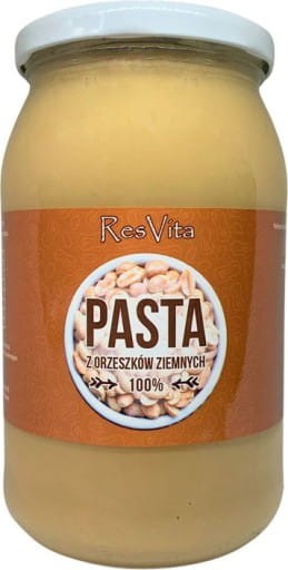 Pasta orzechowa crunchy 900g ResVita