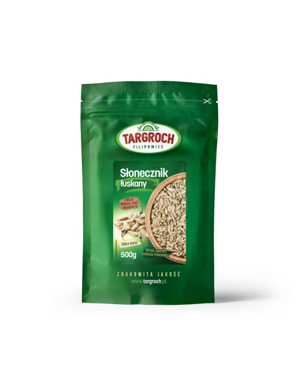 Słonecznik łuskany 500g Targroch