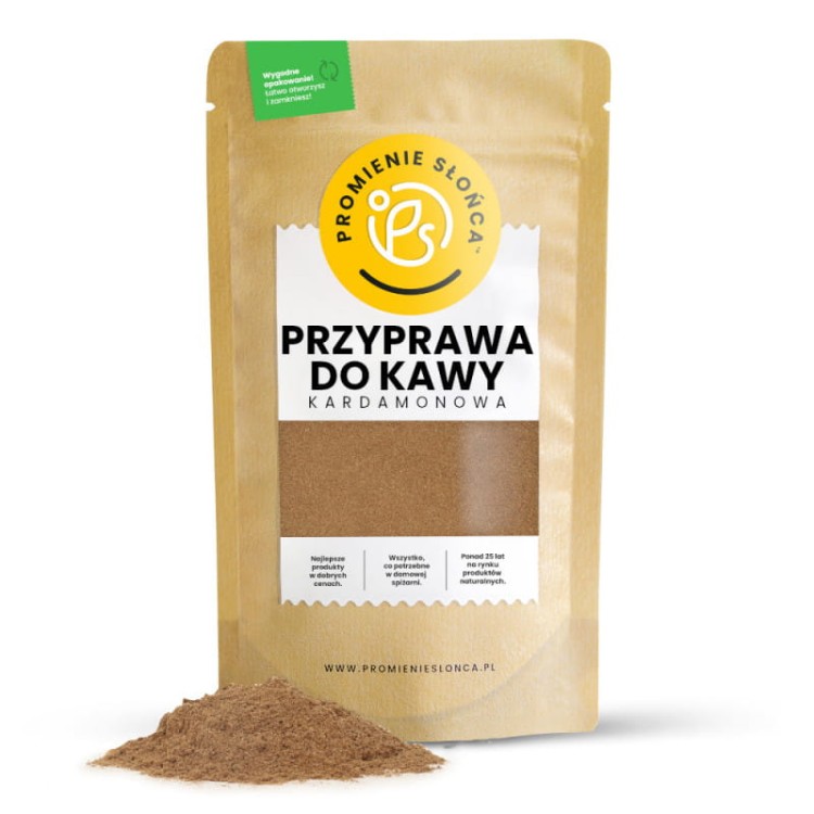 Kardamonowa przyprawa do kawy 100g PROMIENIE SŁOŃCA